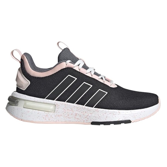 Adidas Women's Black and Pink Athletic Sneakers - Picture 1 of 1